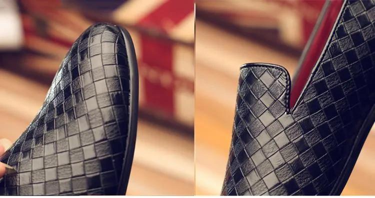 Loafers Moccasins Italian Shoes for Men Flats