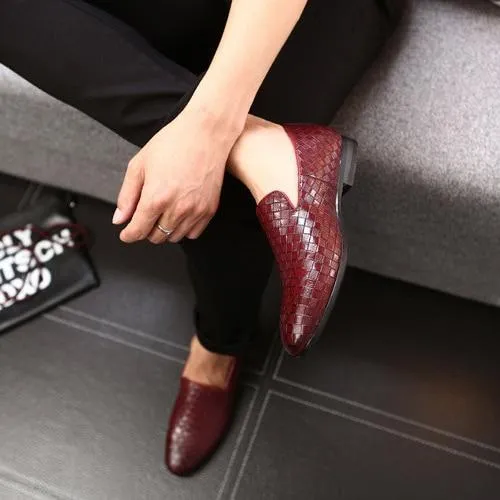 Loafers Moccasins Italian Shoes for Men Flats