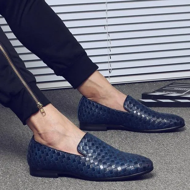 Loafers Moccasins Italian Shoes for Men Flats