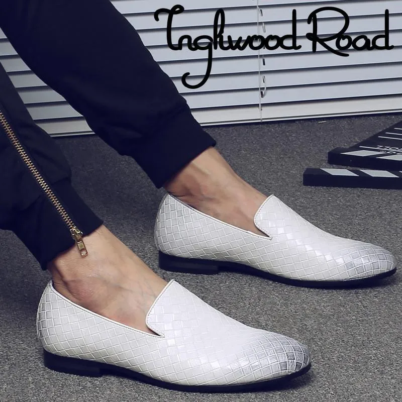 Loafers Moccasins Italian Shoes for Men Flats
