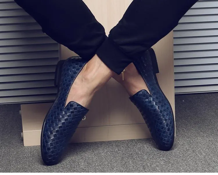 Loafers Moccasins Italian Shoes for Men Flats