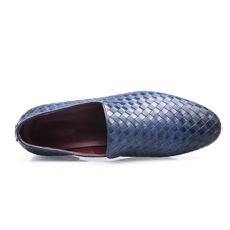 Loafers Moccasins Italian Shoes for Men Flats
