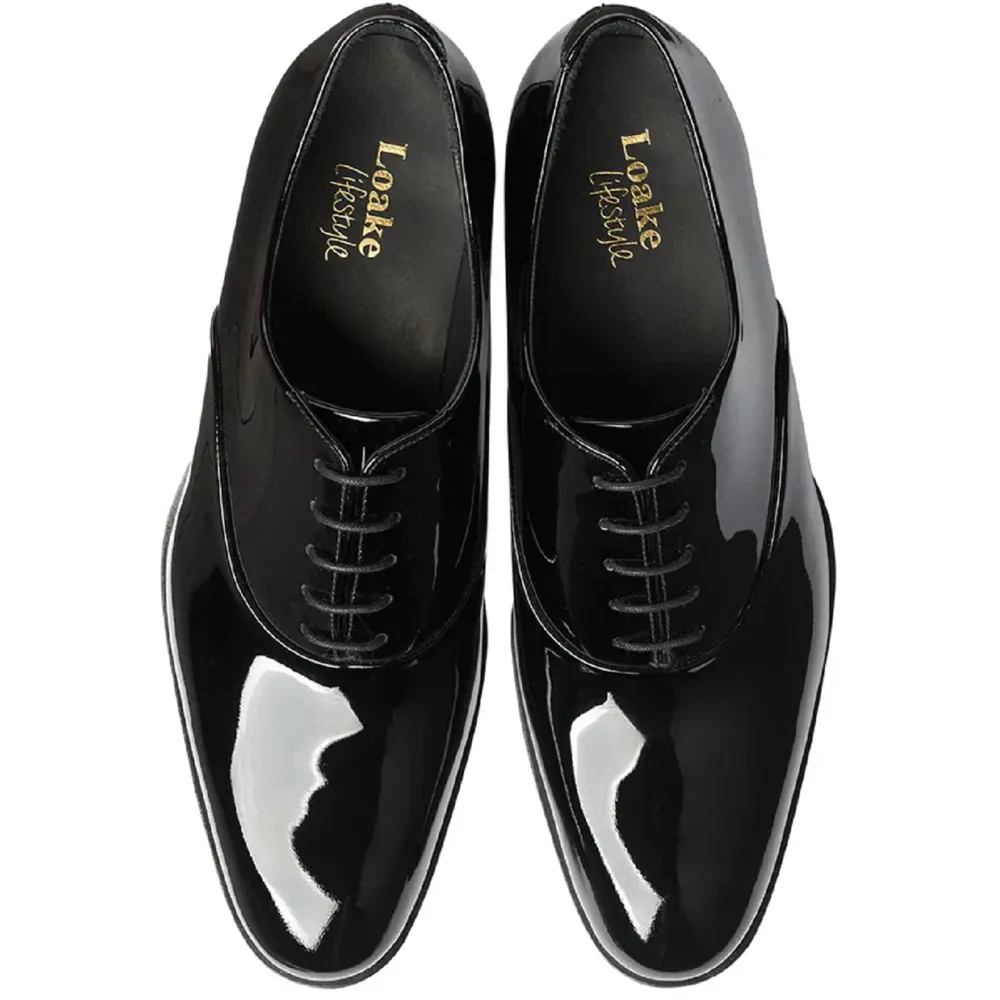 Loake Black Patent Leather Shoes