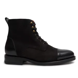 Logan Boot Black Suede