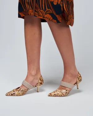 maisie pump - butter/beige