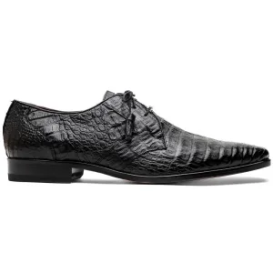 Marco Di Milano Lacio Black Caiman Crocodile Derby