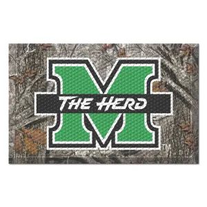 Marshall University Camo Scraper Mat