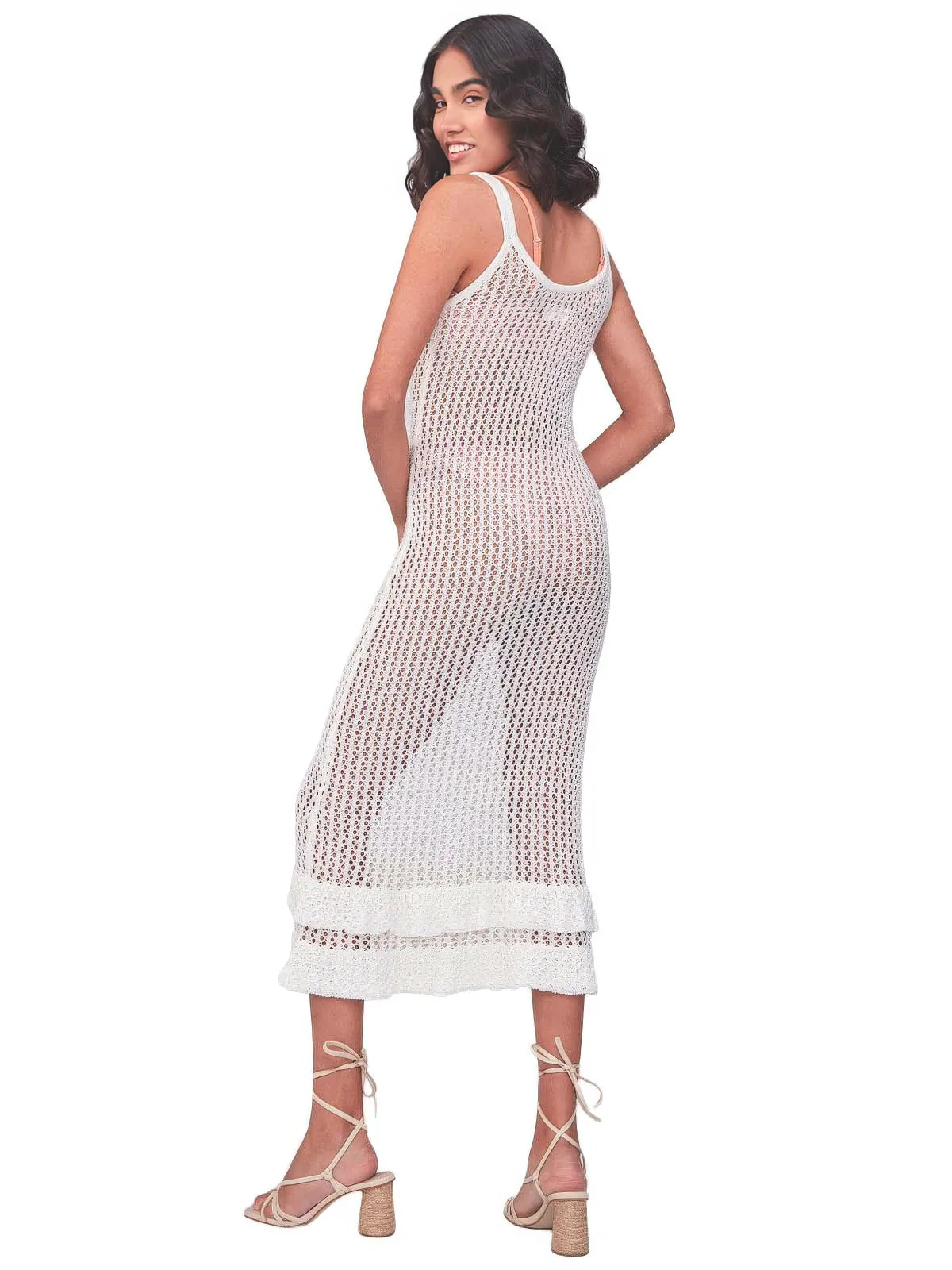 Maxi Crochet Dress ::RET