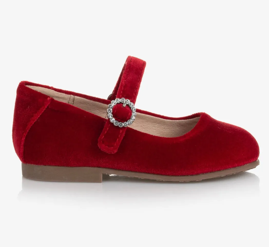 Mayoral - Velvet Red Shoe