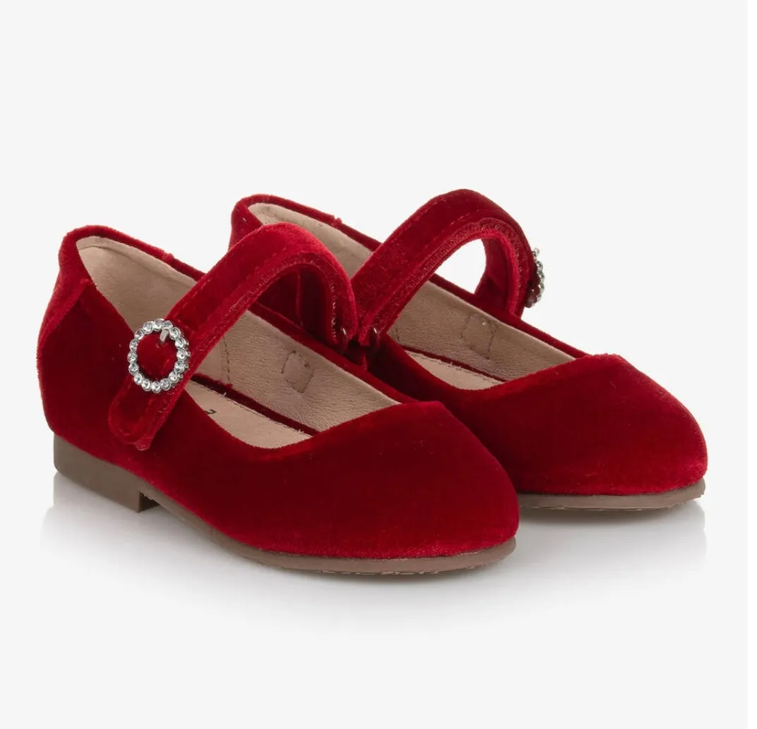 Mayoral - Velvet Red Shoe