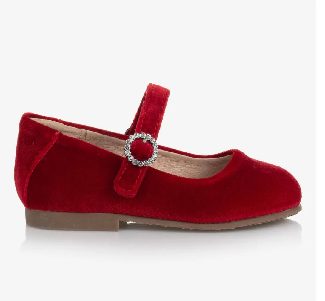 Mayoral - Velvet Red Shoe