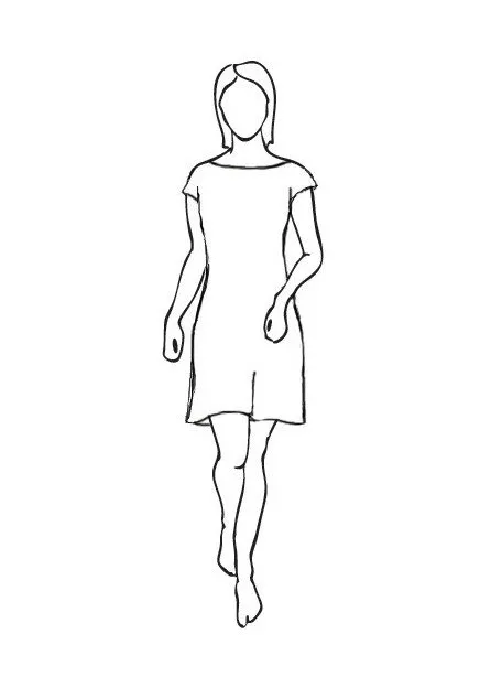 MEADOW Silk Dress Ombre dress