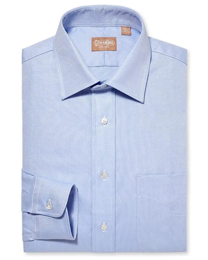 Medium Spread Royal Oxford Blue - Tailored