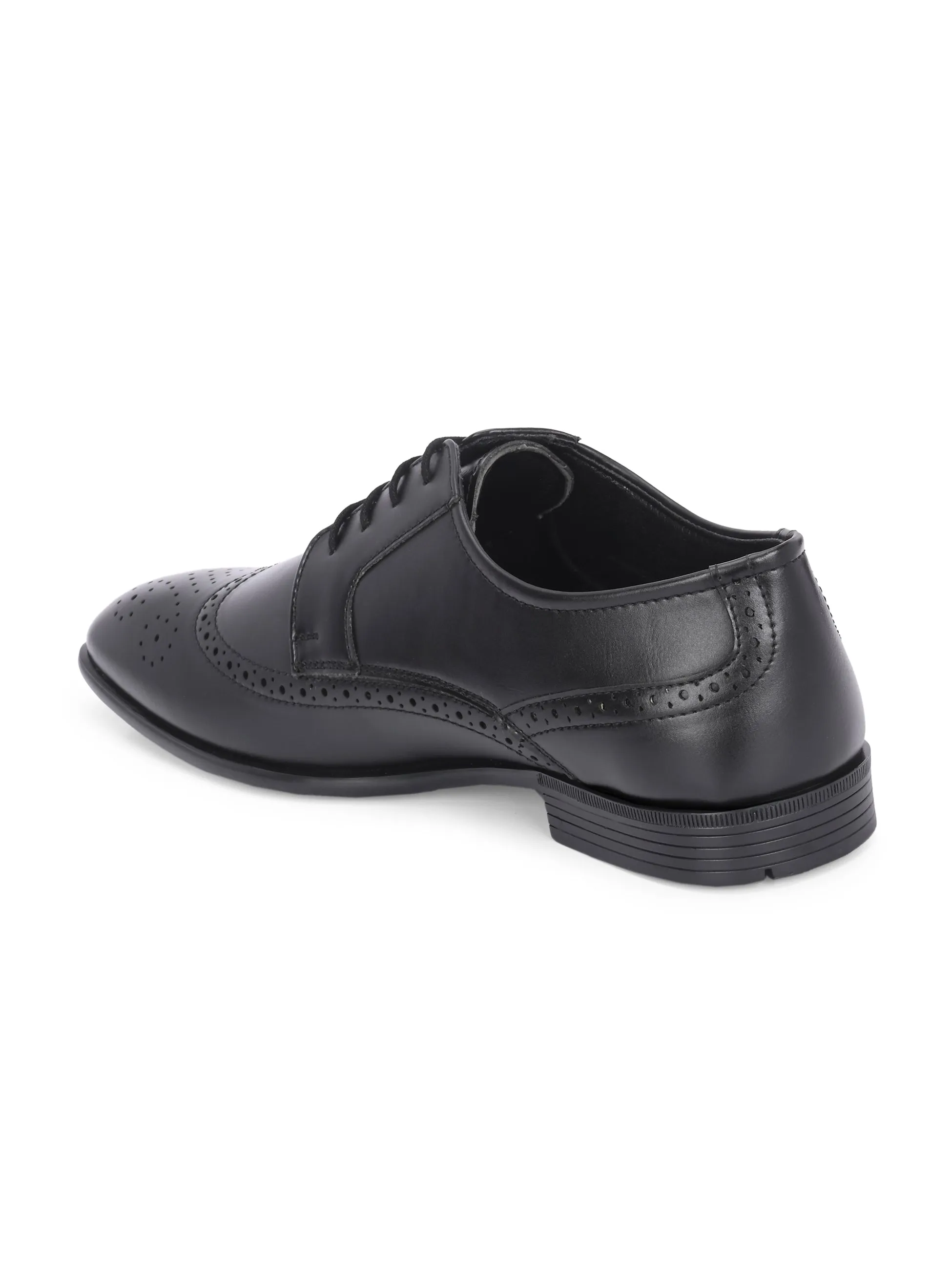 Men Formal Faux Leather Formal Lace Up Derby