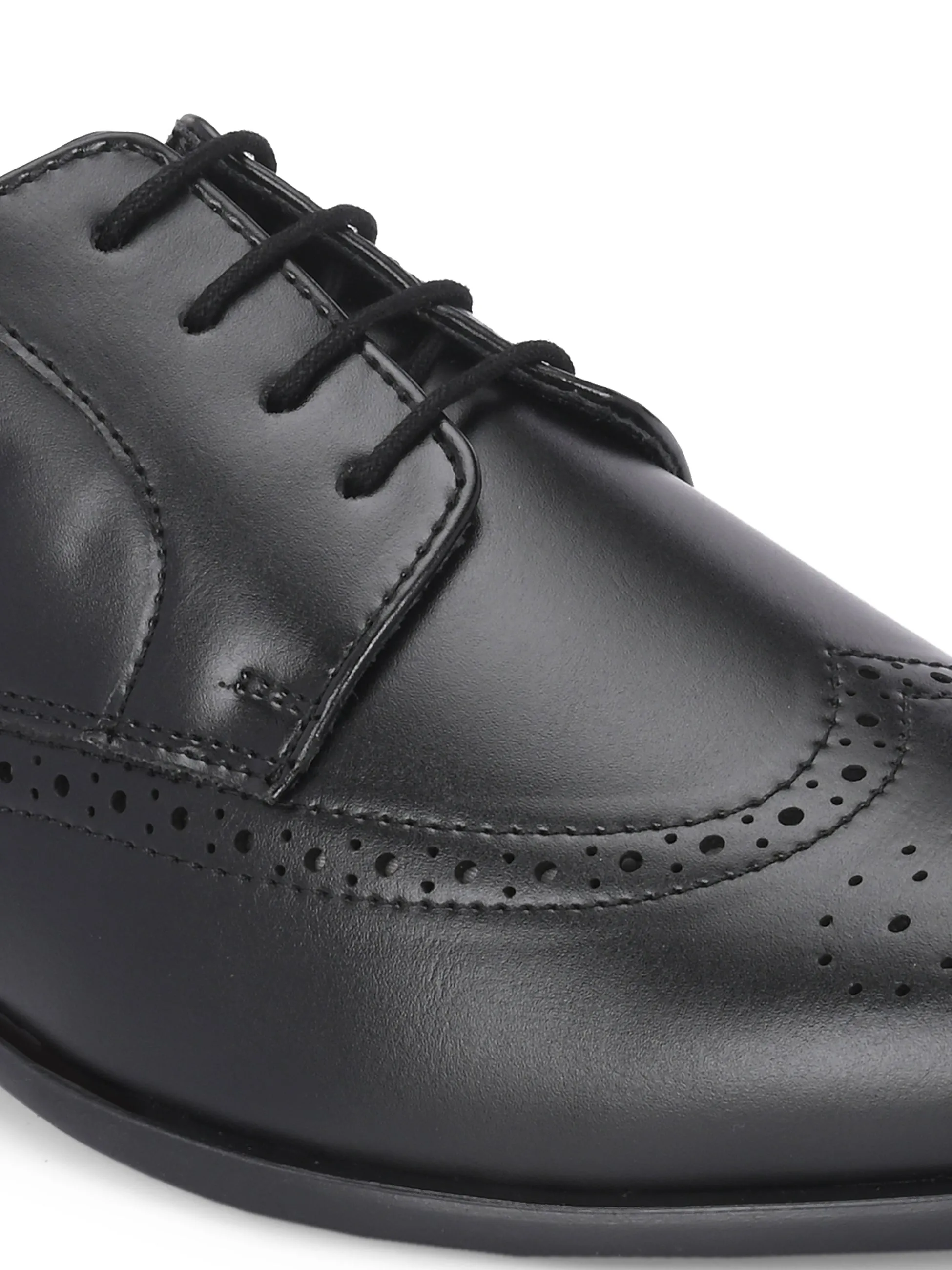 Men Formal Faux Leather Formal Lace Up Derby