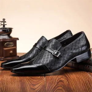 Men's Fashion Leather Business Shoes