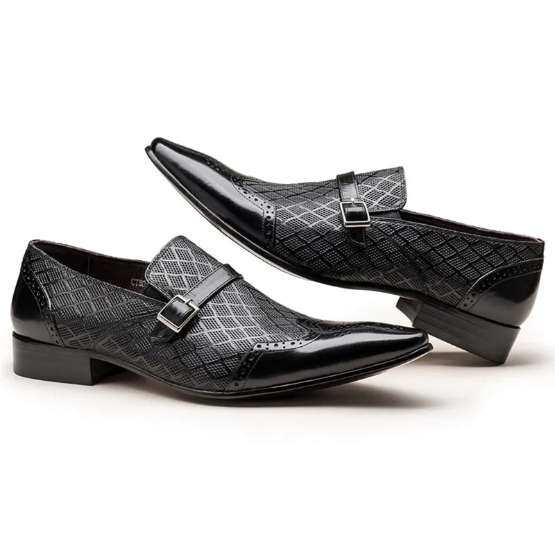 Men's Fashion Leather Business Shoes