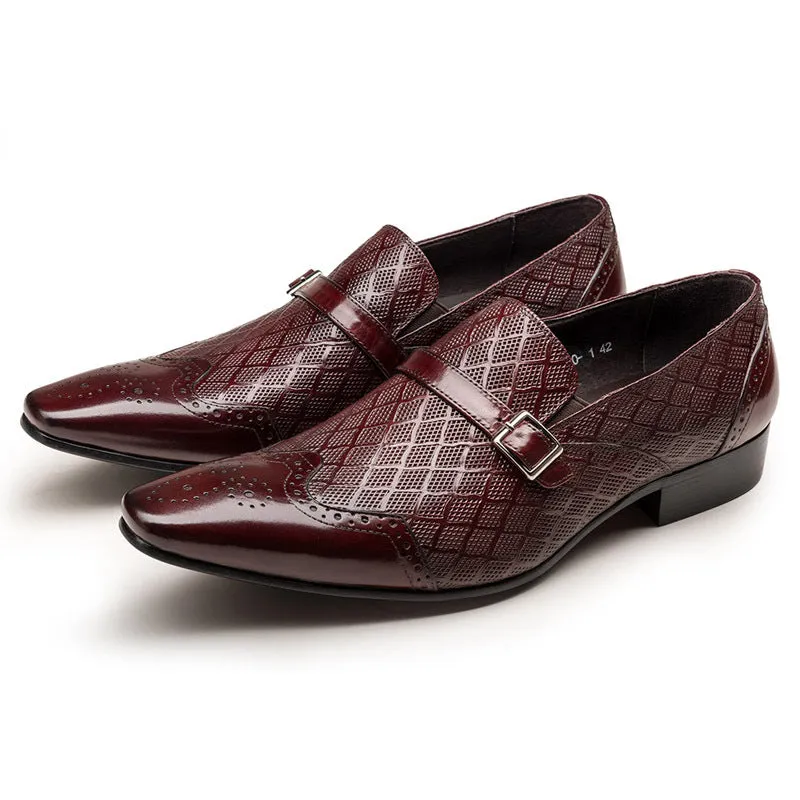 Men's Fashion Leather Business Shoes
