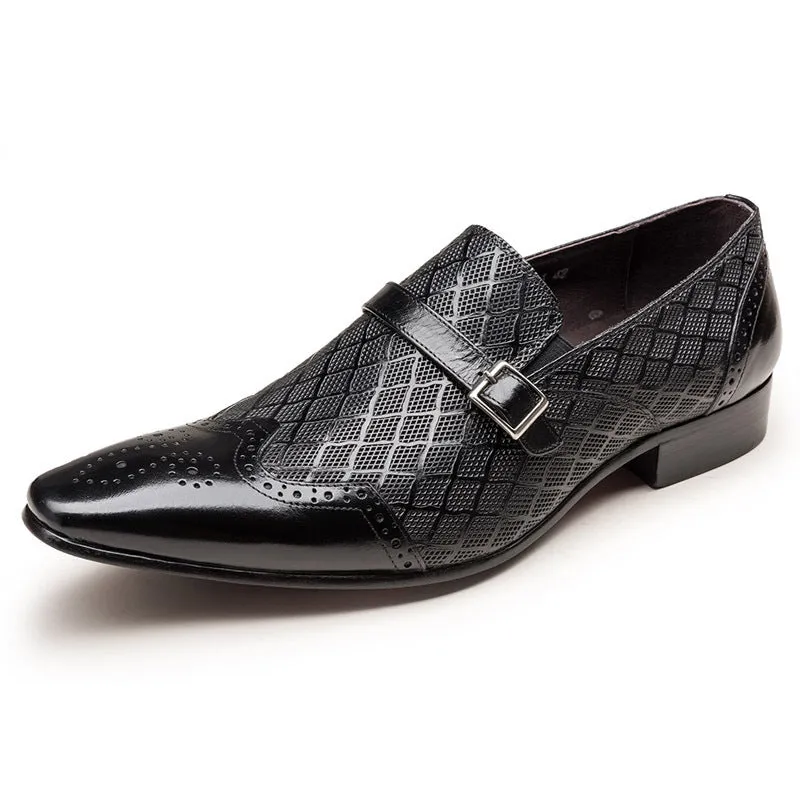 Men's Fashion Leather Business Shoes