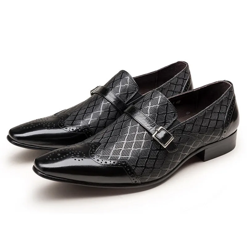 Men's Fashion Leather Business Shoes