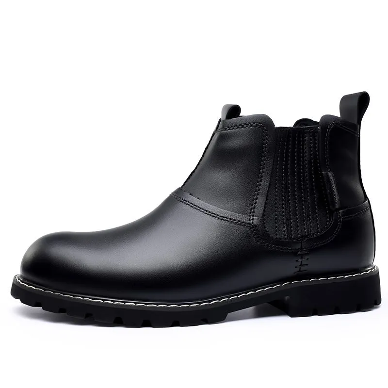 Men's Outdoor Casual Style Leather Martin Boots
