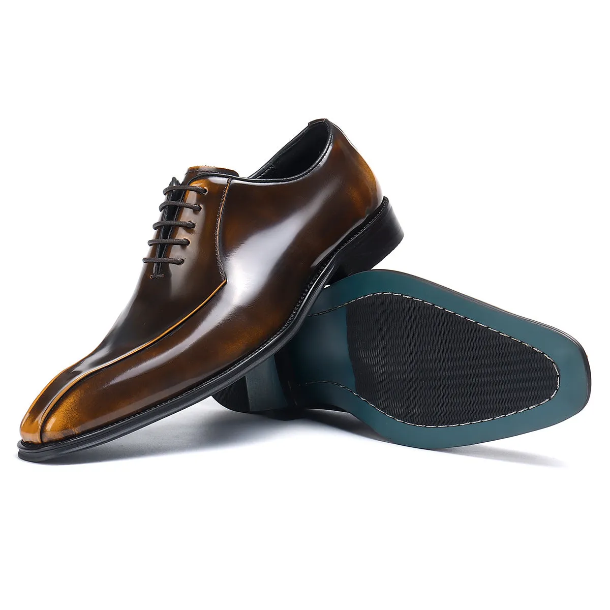 Men's Patent Leather Glossy Leather Shoes Business Formal Wear Oxford Shoes Men's Shoes mens shoes89272
