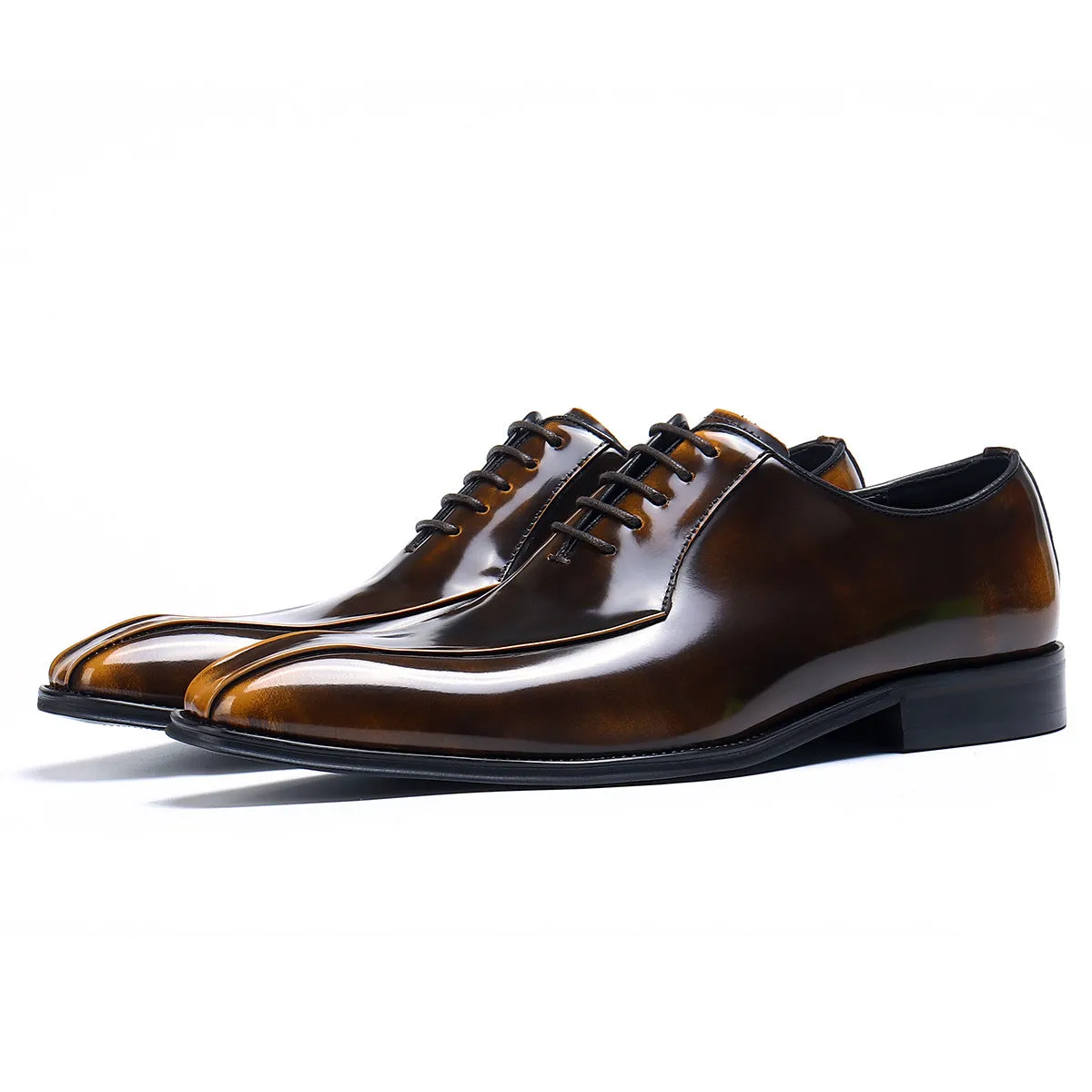 Men's Patent Leather Glossy Leather Shoes Business Formal Wear Oxford Shoes Men's Shoes mens shoes89272