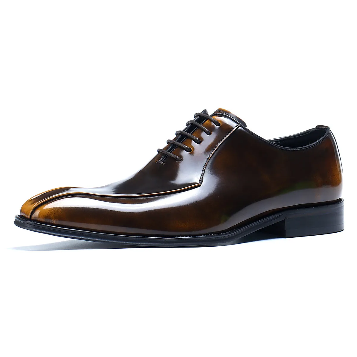 Men's Patent Leather Glossy Leather Shoes Business Formal Wear Oxford Shoes Men's Shoes mens shoes89272