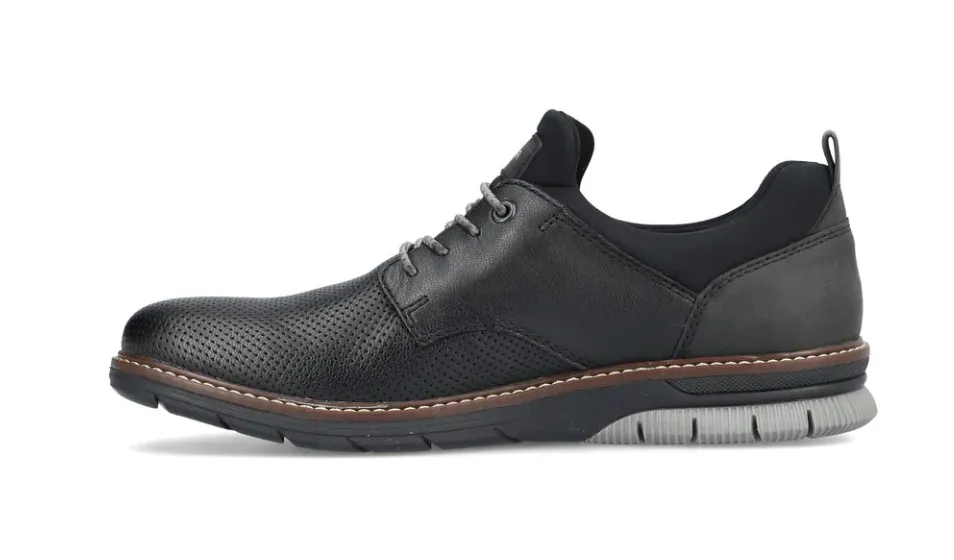 MEN'S RIEKER DUSTIN 50 | BLACK / BLACK