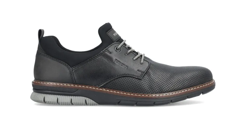 MEN'S RIEKER DUSTIN 50 | BLACK / BLACK
