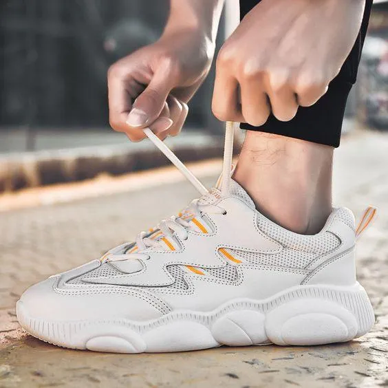 Men's Trendy Cute Bear Dad Sneaker Shoes