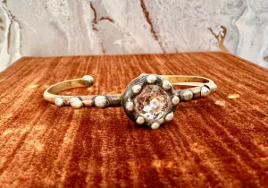 Mikal Winn Clear Swarovsky Bracelet