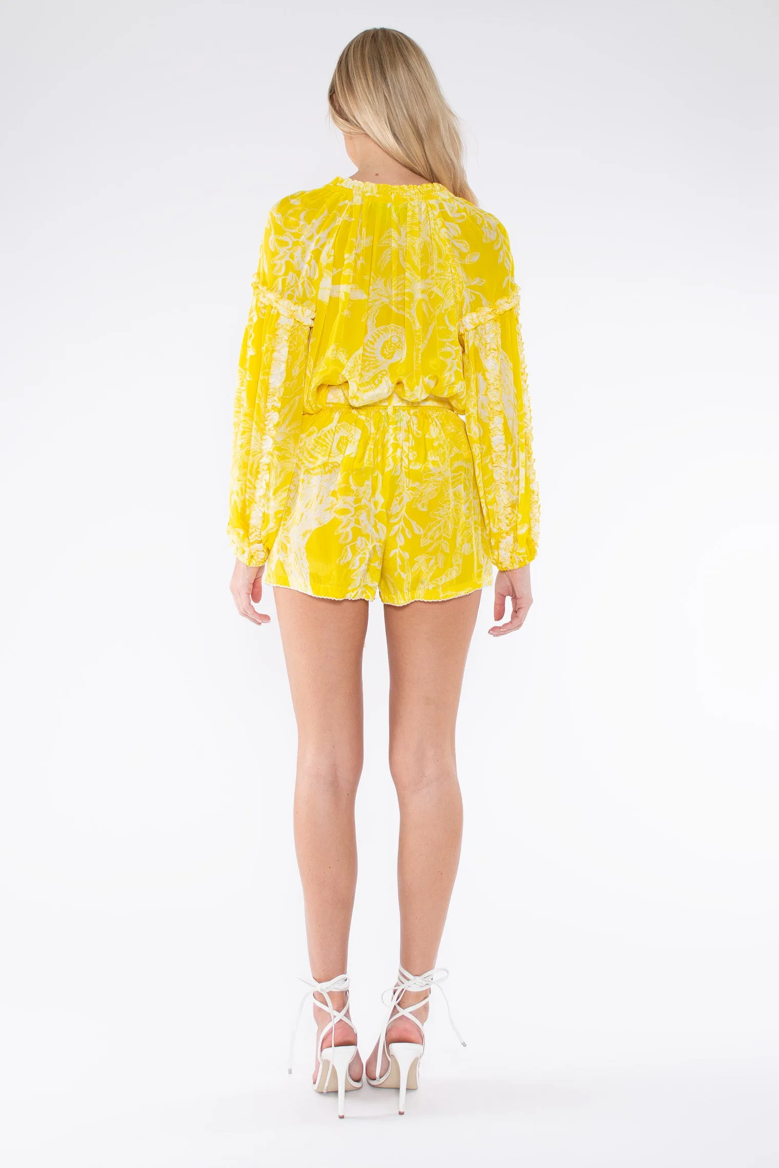 MIRABELLA TOP - MINERVA YELLOW