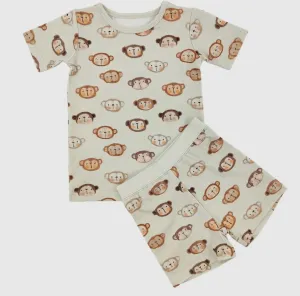 Monkey Business Bamboo Short Set