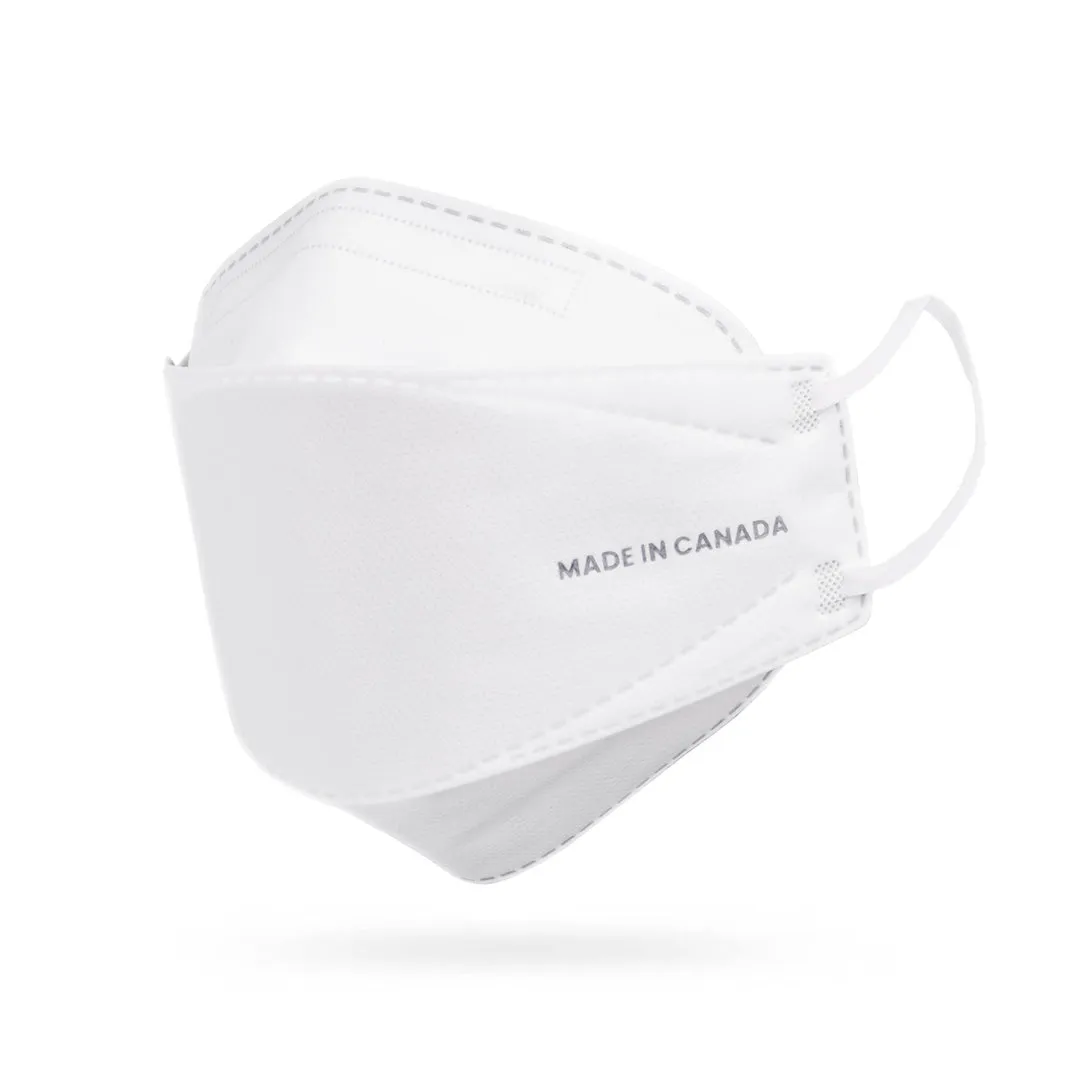 *N95 Respirator Made in Canada - Large (10 Masks/Box)