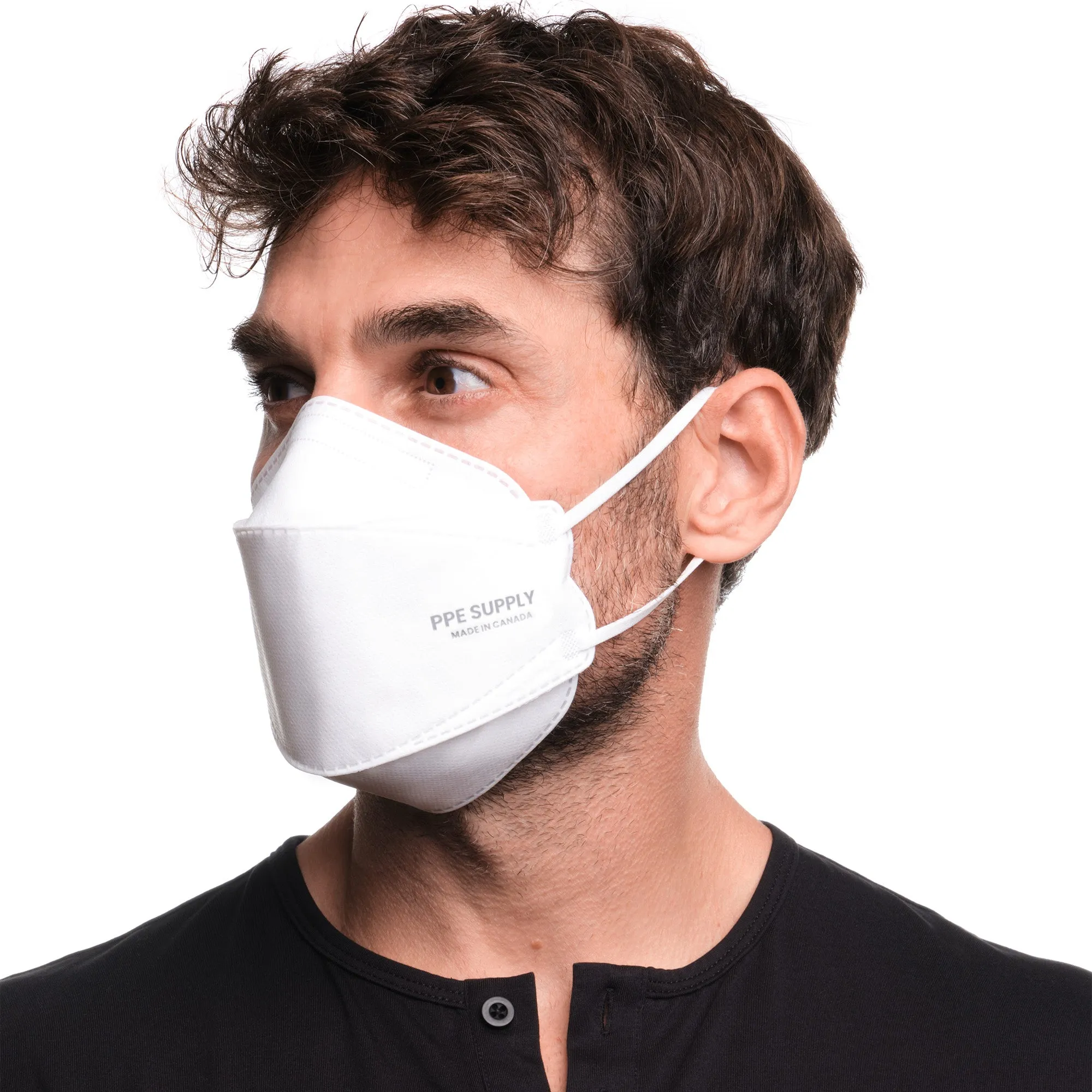 *N95 Respirator Made in Canada - Regular (10 Masks/Box)