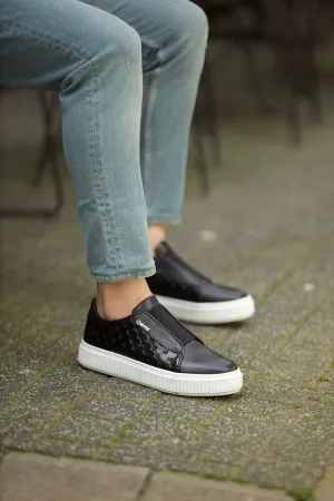 Naposi Eva Sole Lace Black Shoes - Premium Leather Footwear for Every Occasion