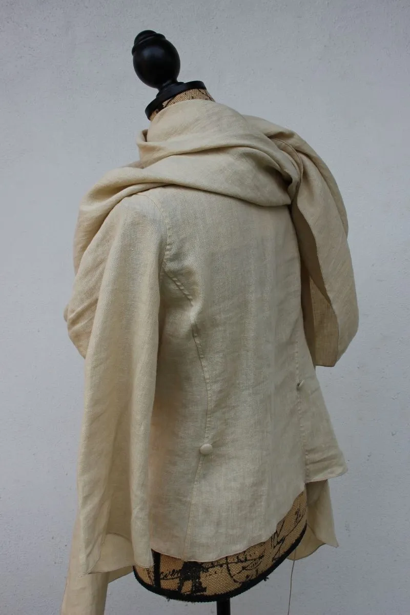 Natural Linen Kaftan