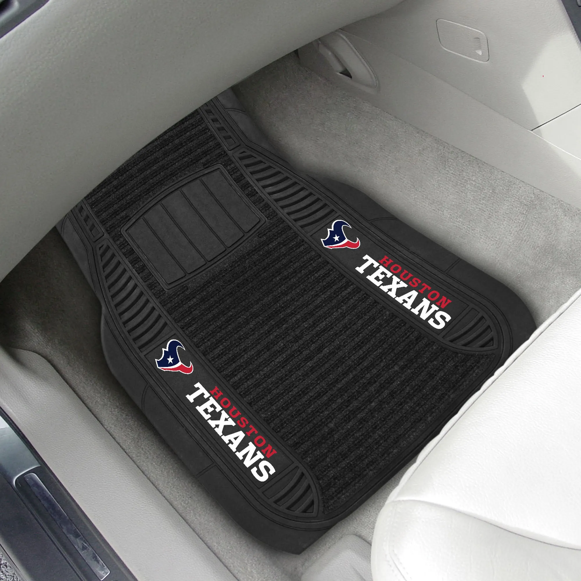 NFL - Houston Texans 2-pc Deluxe Car Mat Set