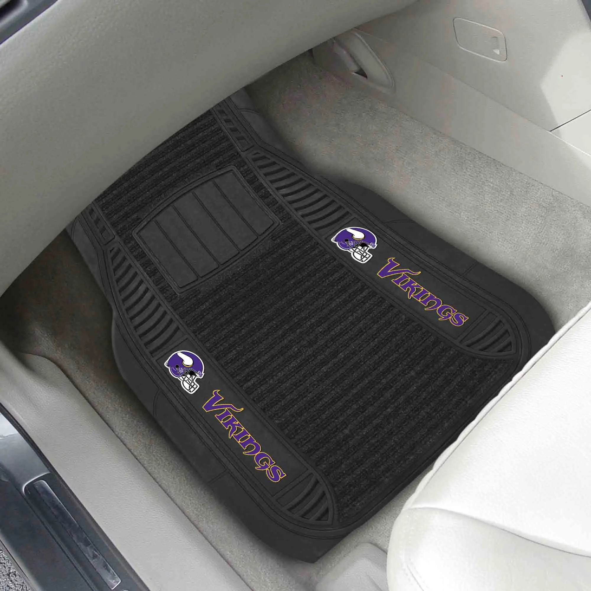 NFL - Minnesota Vikings 2-pc Deluxe Car Mat Set