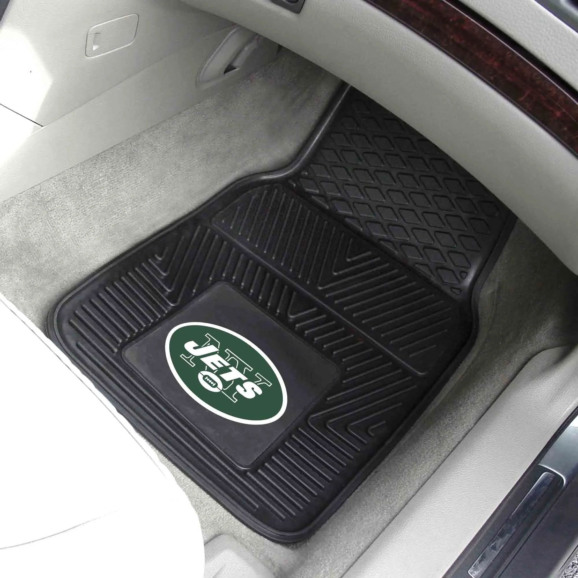 NFL - New York Jets 2-pc Vinyl Car Mat Set