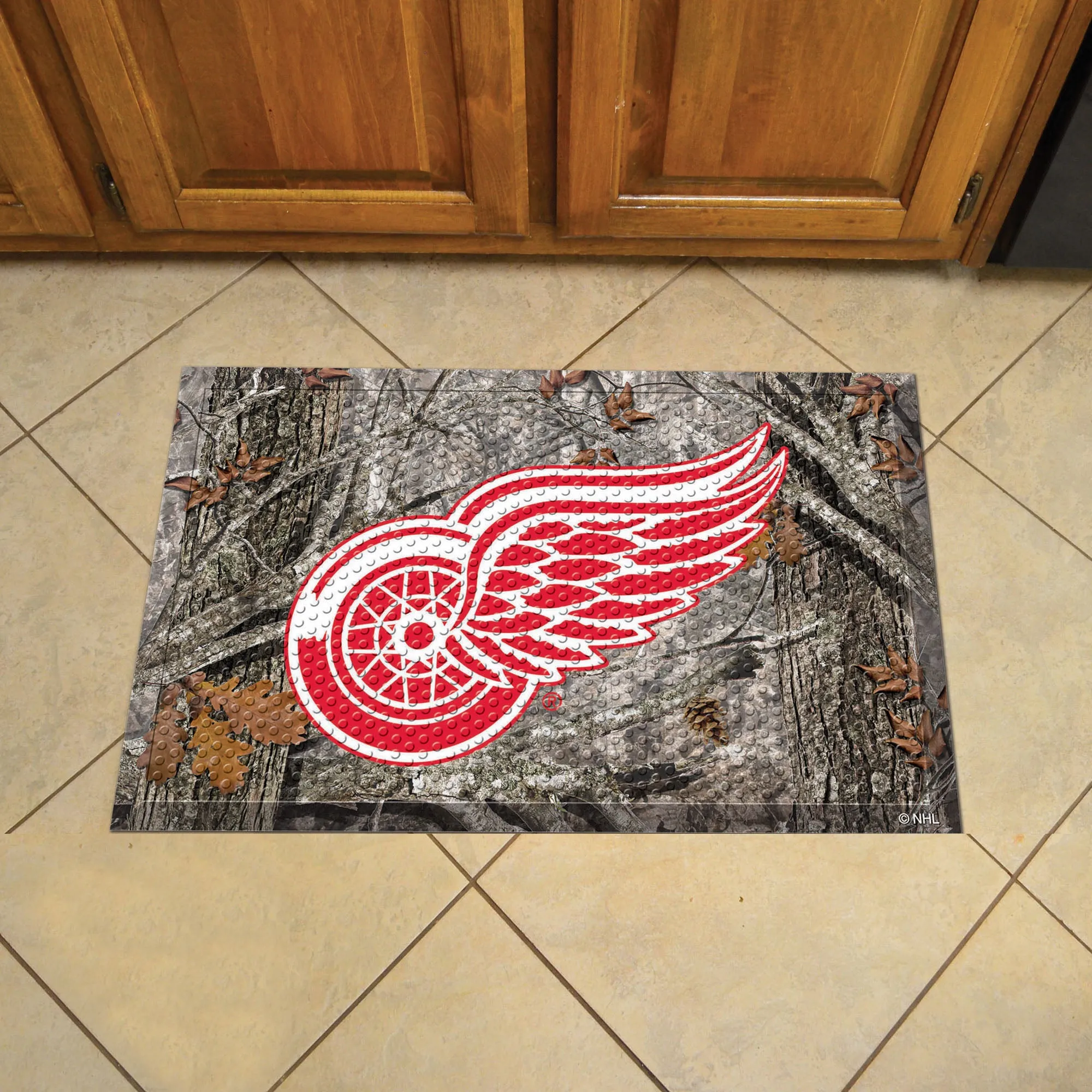 NHL - Detroit Red Wings Camo Scraper Mat