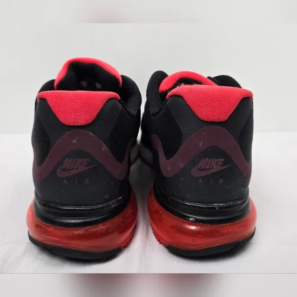 Nike Air Max Alpha 2011 Men's Size 13 Black Red 454347-600