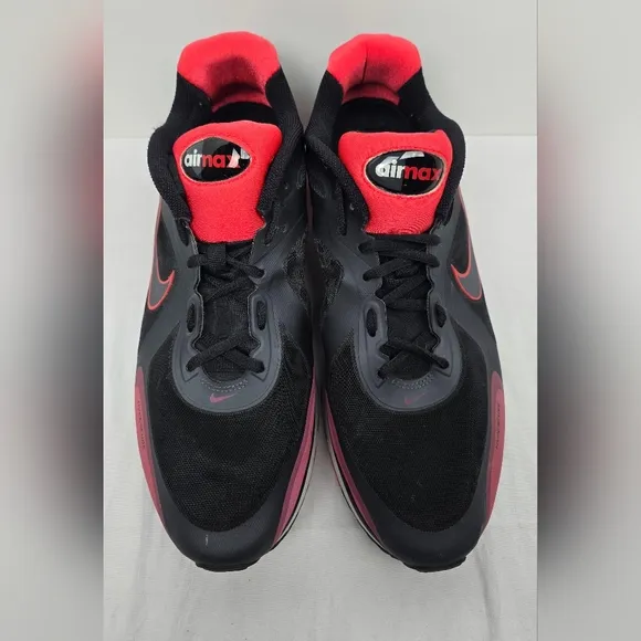 Nike Air Max Alpha 2011 Men's Size 13 Black Red 454347-600