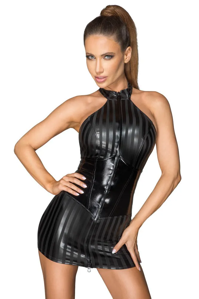 Noir Handmade Dress 2-way Zip