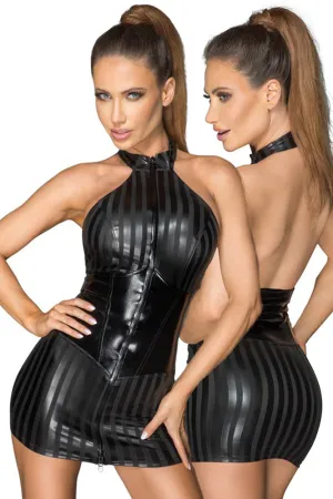 Noir Handmade Dress 2-way Zip