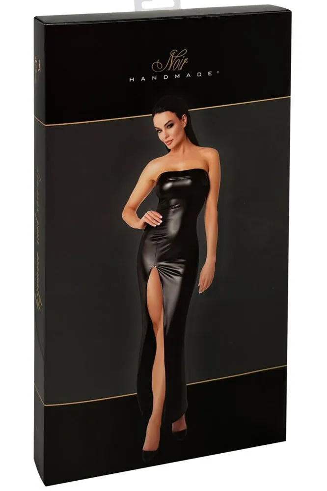 Noir Handmade Long Figure Flattering Dress