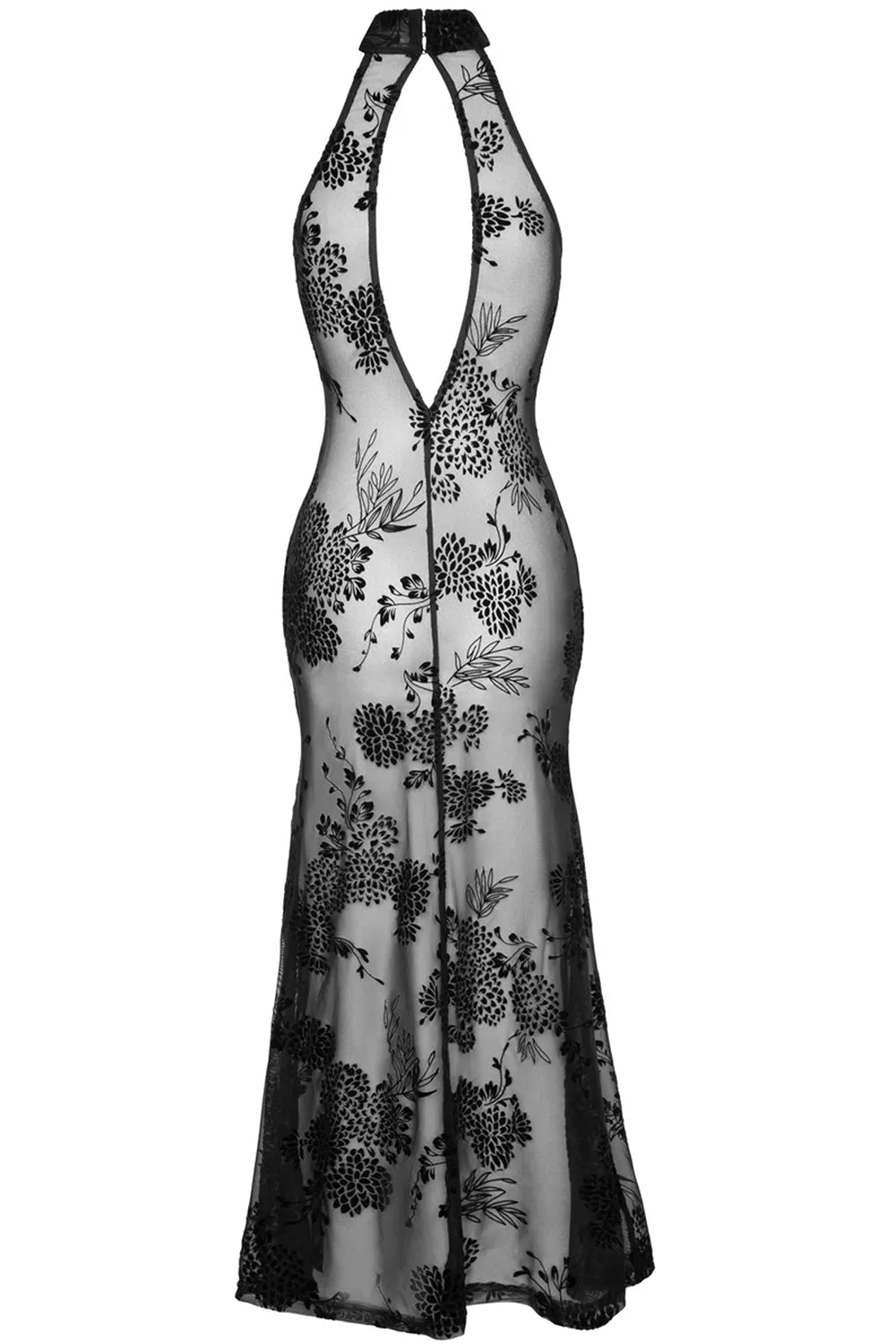 Noir Handmade Long Tulle Dress