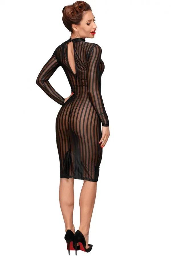 Noir Handmade | Pencil Dress | Mesh