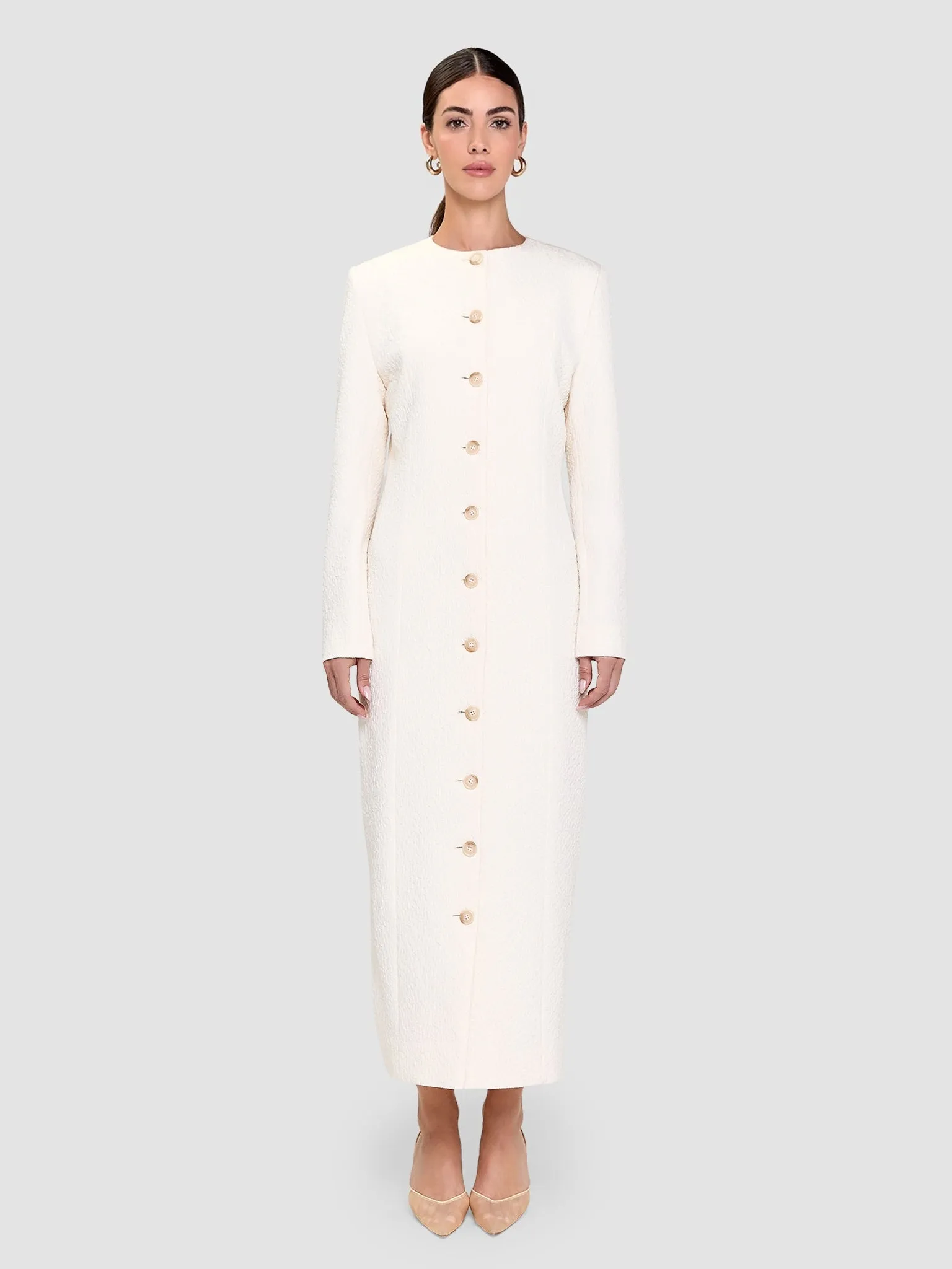 Nojoud Dress - Off-White
